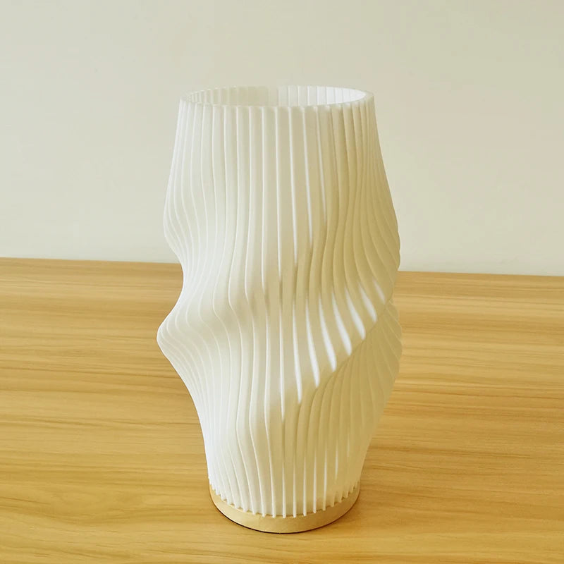 Chic French Cream 3D Desk Lamp - Perfect for Creating a Cozy Atmosphere in Your Bedroom, Study, or Coffee Shop