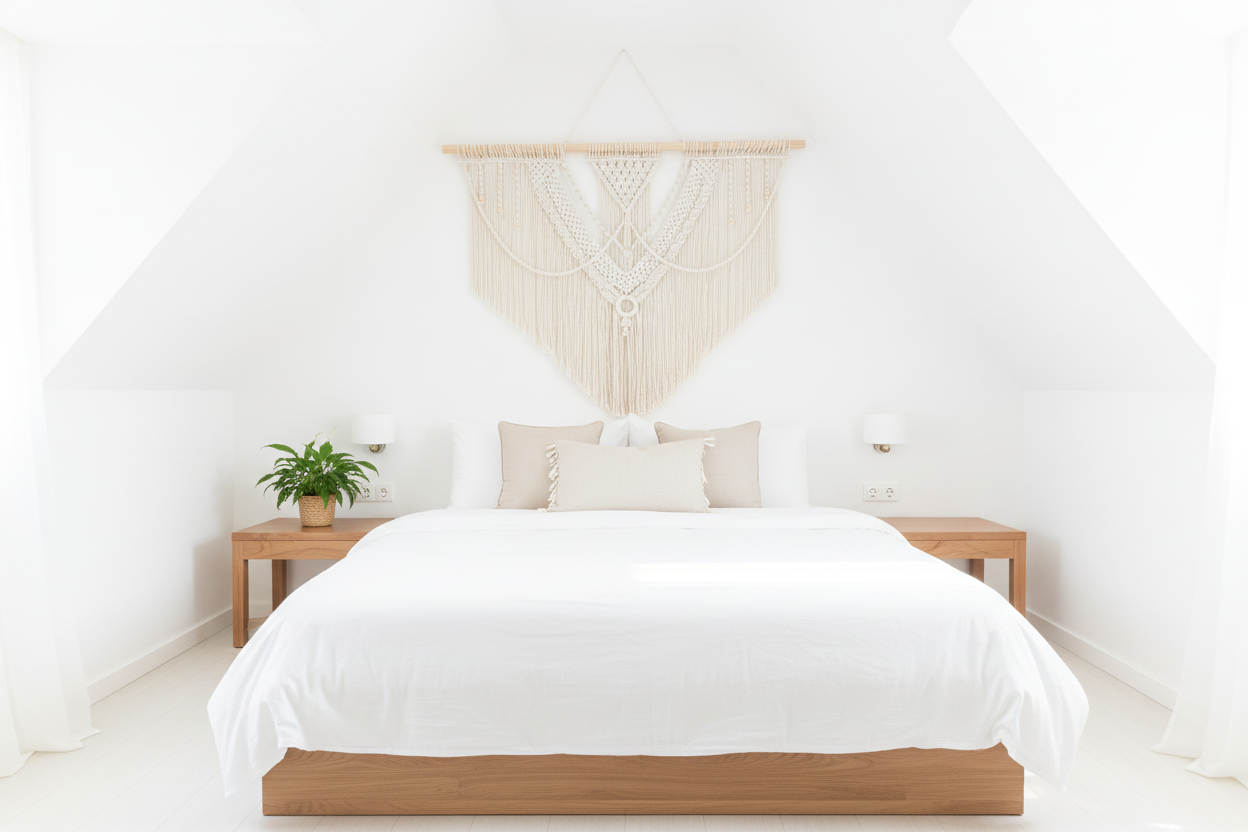 LIMITLZ™ Macrame — Sun-Drenched Bedroom
