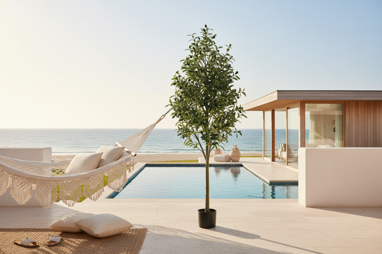 Limitlz Olive Tree Poolside Lifestyle